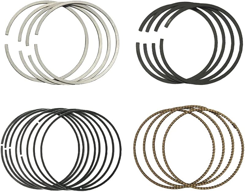 Jogo de anéis de pistão do motor Zieichy STD 77 mm para Hyundai Accent, Veloster e Rio 1.6L – 1 conjunto