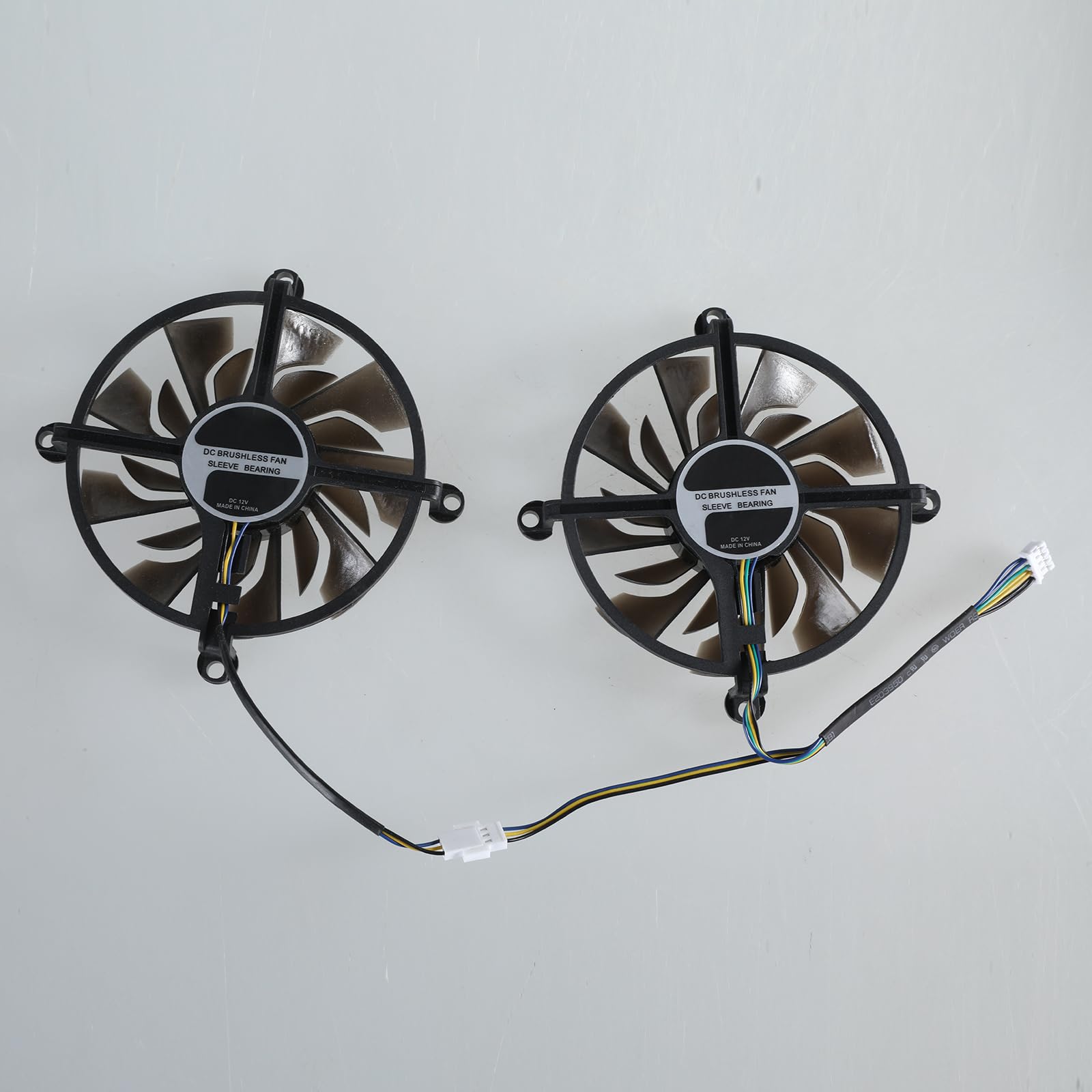 2Pcs 86mm 12V 4Pin VGA Cooling Fan for GTX1060 GTX960 GTX950 Graphics Card Fan