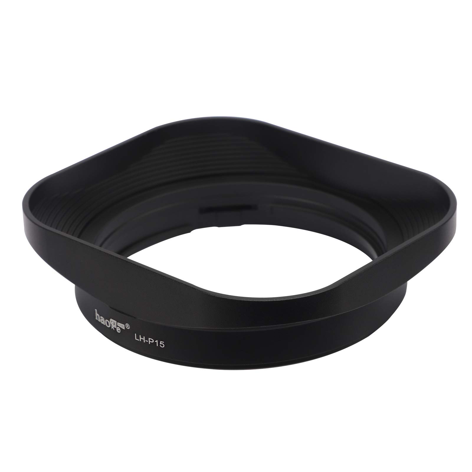Haoge LH-P15 Square Metal Lens Hood for Panasonic LEICA DG