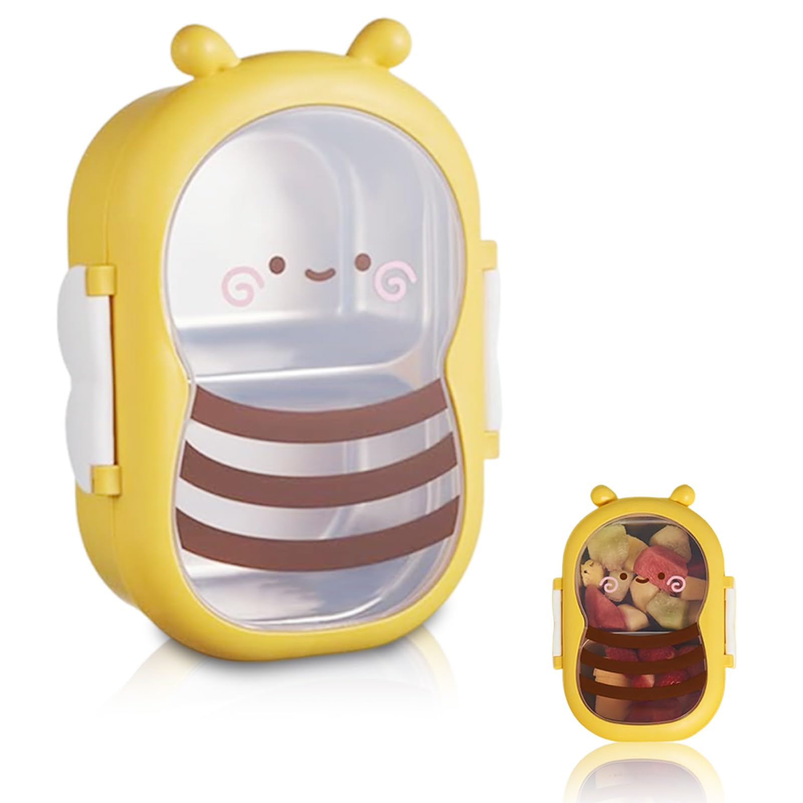 Boîte à déjeuner acier inoxydable enfants iPalamila boîte à lunch 2 compartiments