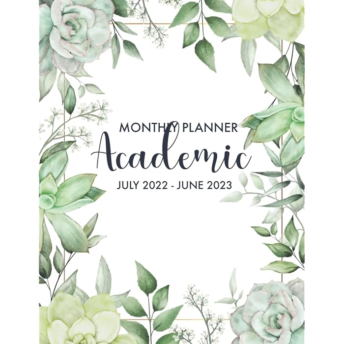 Buy 2022 2023 Academic Monthly Planner 12 Months Yearly Planner Buy 2022 2023 Academic Monthly Planner 12 Months Yearly Planner