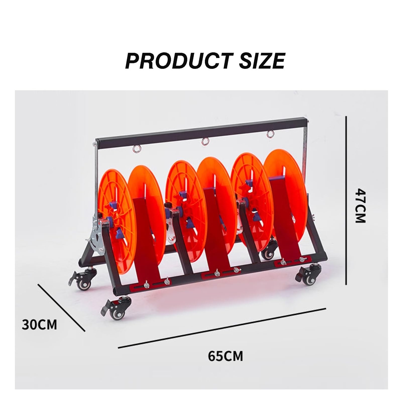 Folding Cable Rack Commercial Industrial Grade Wire Dispenser Heavy Duty Conduit Display And Storage, For Electrical Industrial And Retail Use(3-volumes)