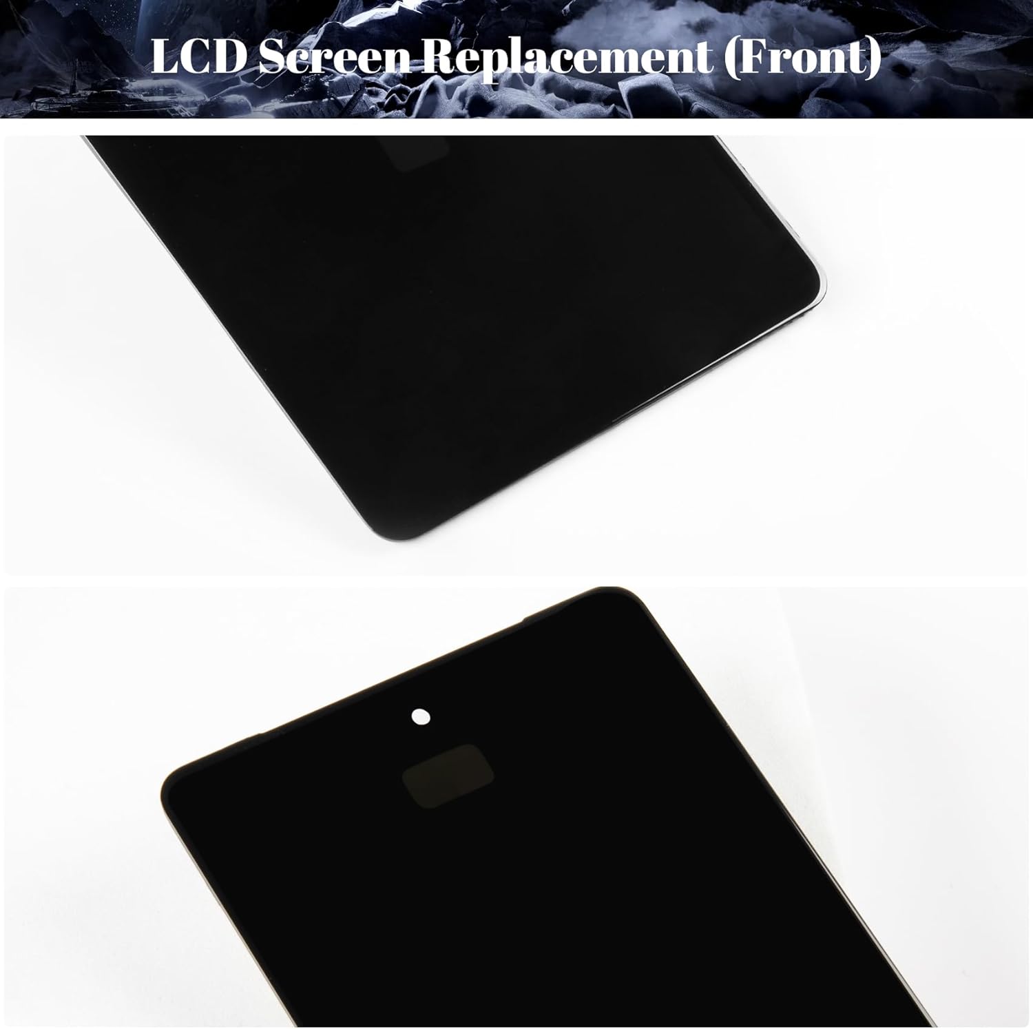 OLED for Google Pixel 7 Screen Replacement for Google Pixel 7 LCD Digitizer Repair Kits for Google Pixel 7 GVU6C GQML3 Display Touch Screen Assembly Replacement with Frame (with Fingerprint)