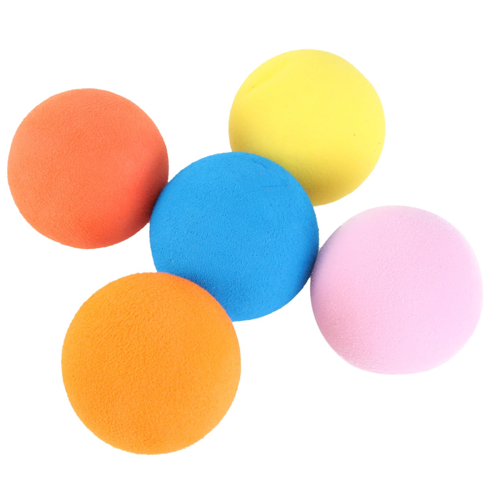 Gogogmee 5Pcs Indoor Golf Training Balls Elastic Practice Balls for Beginners for Pets for Home Use Great for Swing Practice