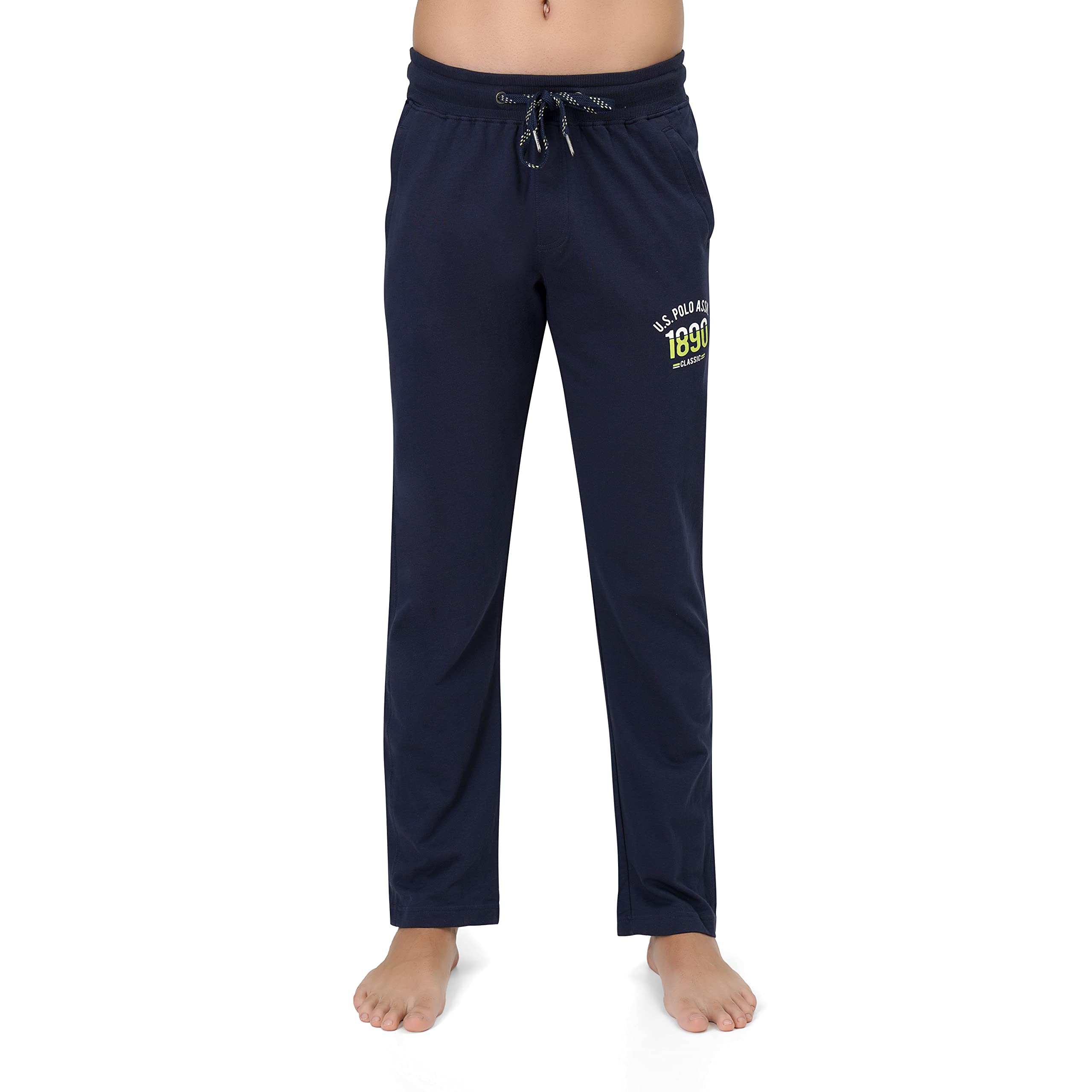 U.S. POLO ASSN. Men's Comfort Fit Mid Rise Track Pant-picture-42