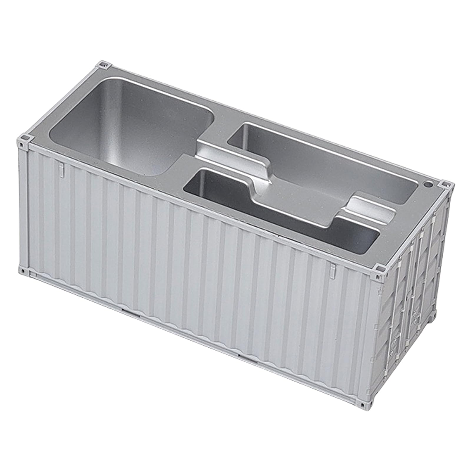 HDOYTXXM Container Storage Box Pencil Holder Desktop Pen Organizers with Business Name Card Holder for Pen Pencil Marker Desk Organizers