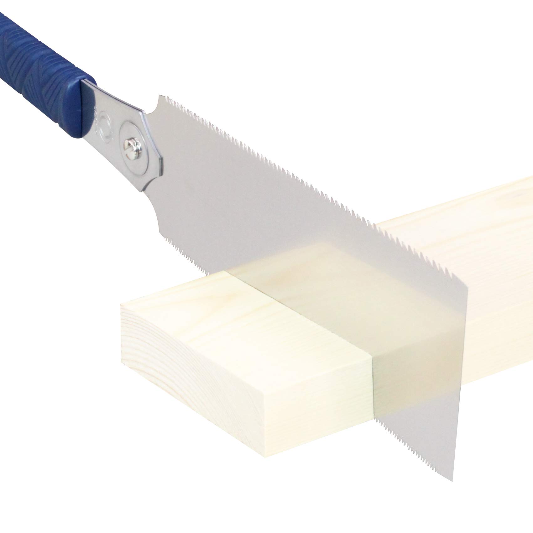Gyokucho 665 TPE - Sierra rígida Ryoba azul de 210 mm