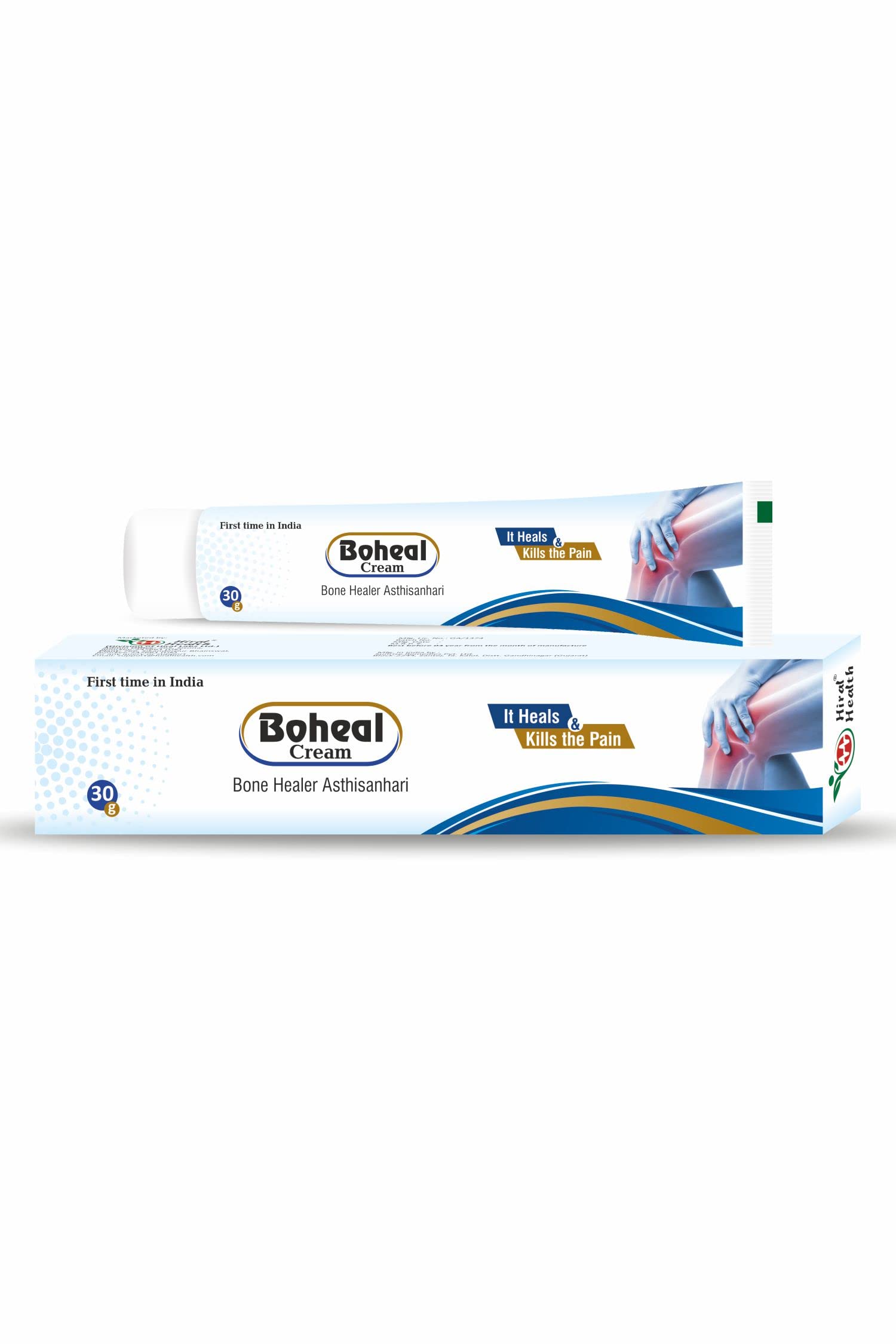 Hiral Health Boheal Cream - 30gm | Best Use for Joint Pain, Strain, Sprain, Muscles Pain, Back Pain, Knee Pain | 100% Ayurvedic - (BOHEAL Pack of 3) (B0BR16ZF1V) Amazon Price History, Amazon Price Tracker