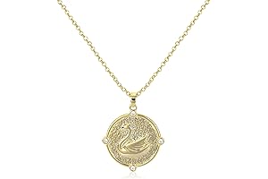 14K Gold Plated Swan Jewelry Necklace: The Epitome of Grace and Sophistication