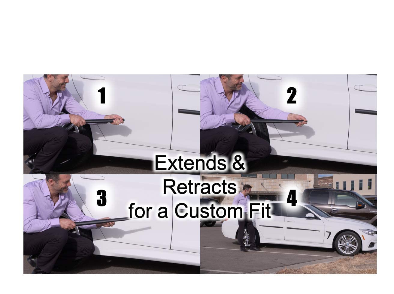 Buy Dent Prevent Removable Car Door Protector, 2Pack Door