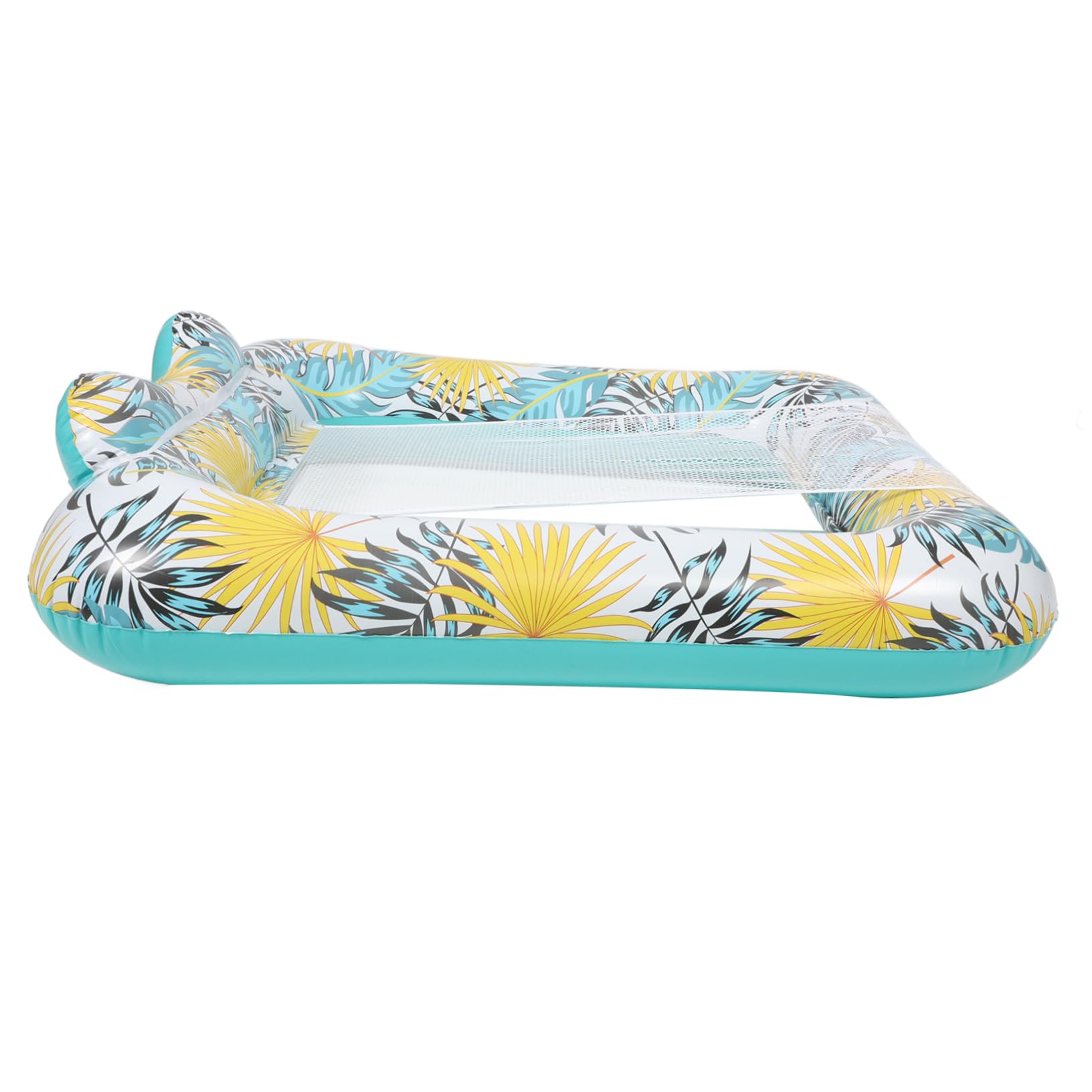 ifundom Poltrona Gonfiabile per Piscina in Pvc Rete Confortevole, Facile da Gonfiare e Sgonfiare, per Prendere Sole Durante le Vacanze
