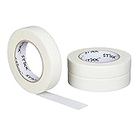 Vista 1 de STIKK Cinta de pintor - Paquete de 3 cintas blancas para pintor - 1 pulgada x 60 yardas - Cinta de pintura para pintura, bordes, recortes, techos