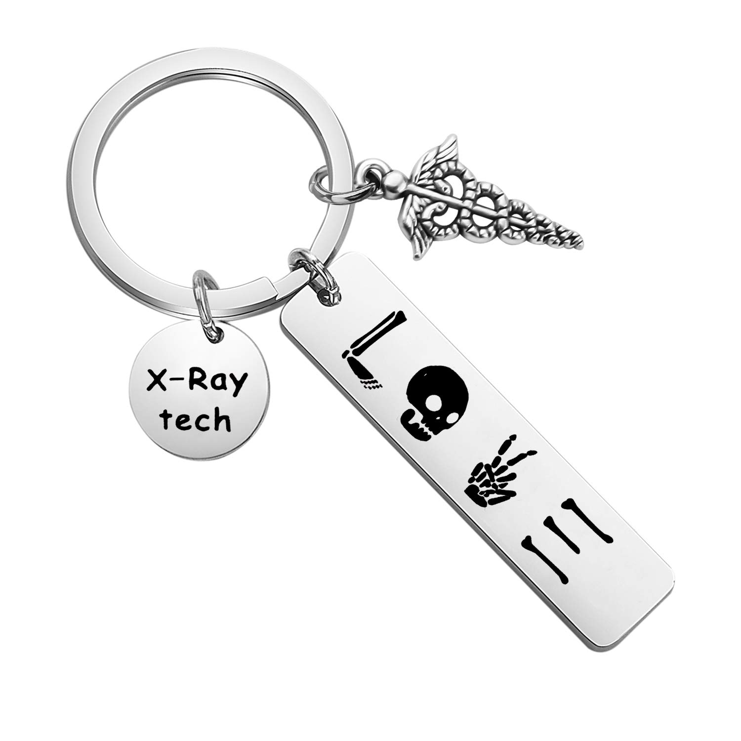 SEIRAA Radiology Technologist Gift X-Ray Tech Keychain Appreciation Gift For X Ray Technician Ray Tech Graduation Gift