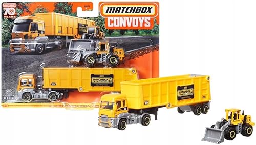 Matchbox Convoys Ford Cargo & MBX - Remolque volquete / Quarry King