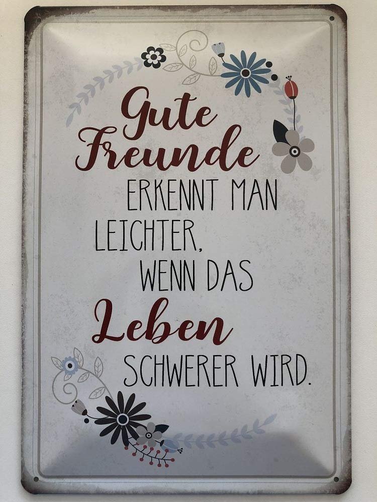 Wandschild 'Werkstatt-Regel' - 20x30 Cm, Metall, Humorvoller Spruch, Deko Für Werkstatt, Garage Oder Männerzimmer