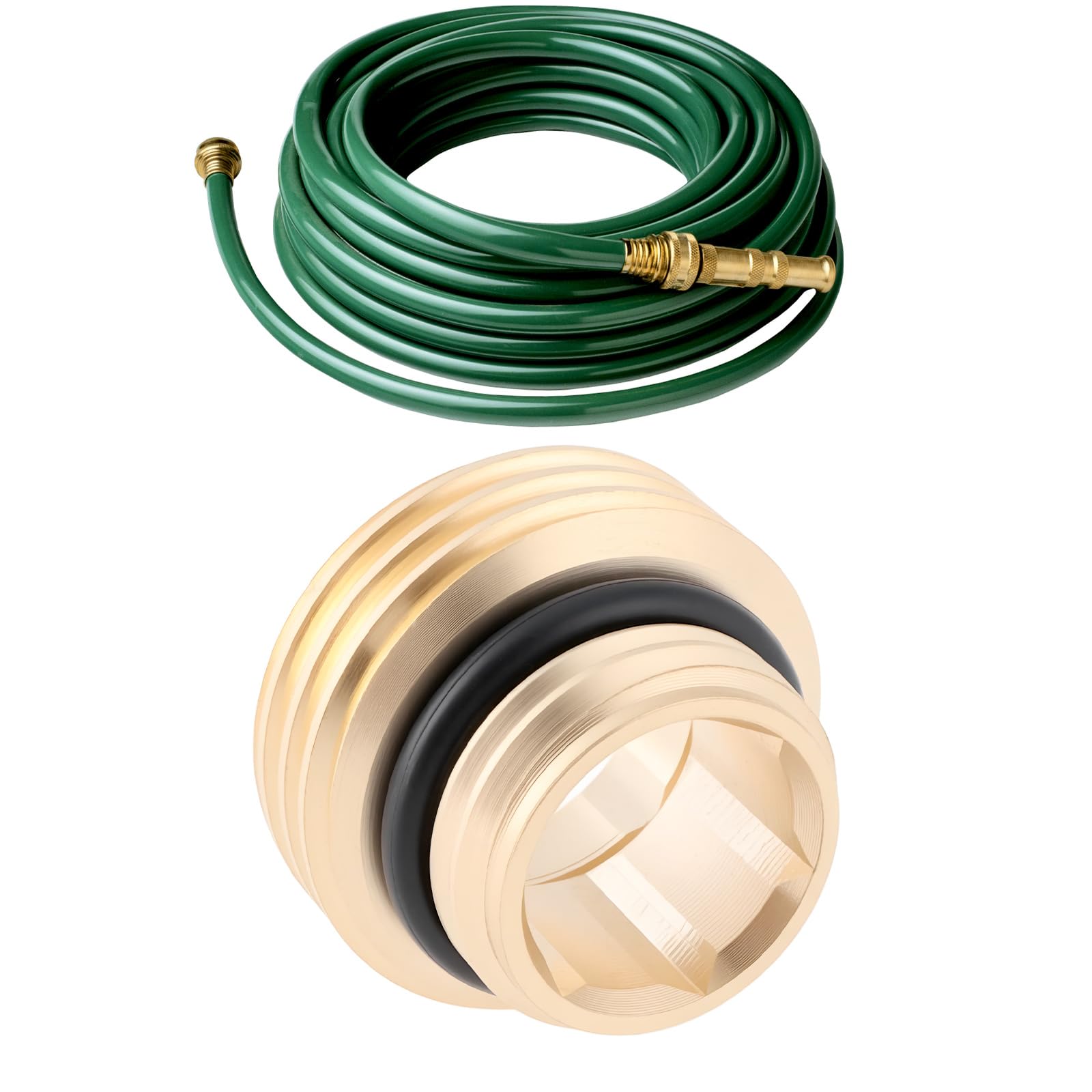 Briny River Shower Valve Brass Hose Outlet Connector 20.4mmx14.8mm Compatible with Mira H06 Bar 4.1900.080 - Image 3