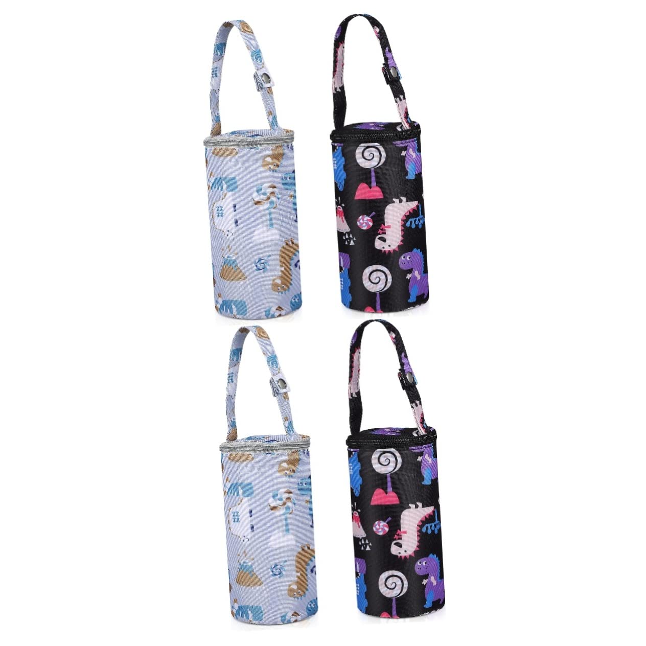 ibasenice 4piezas Bolsa Aislante De Biberón Térmica para Bebés Diseño Elegante y Práctico para Paseos Mantiene La Leche Temperatura para Cochecitos y Bolsas De