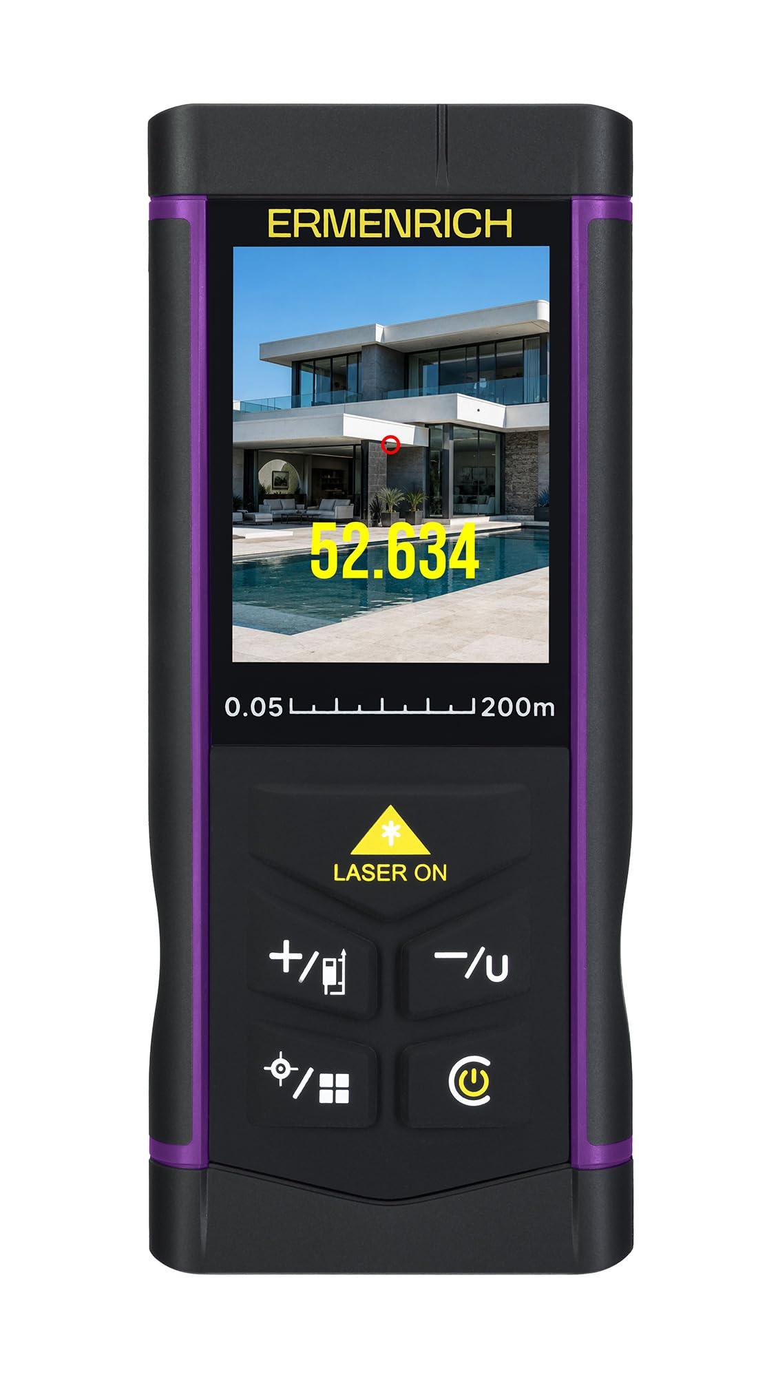 PRO LR200 Metro Laser Professionale Distanziometro 200m