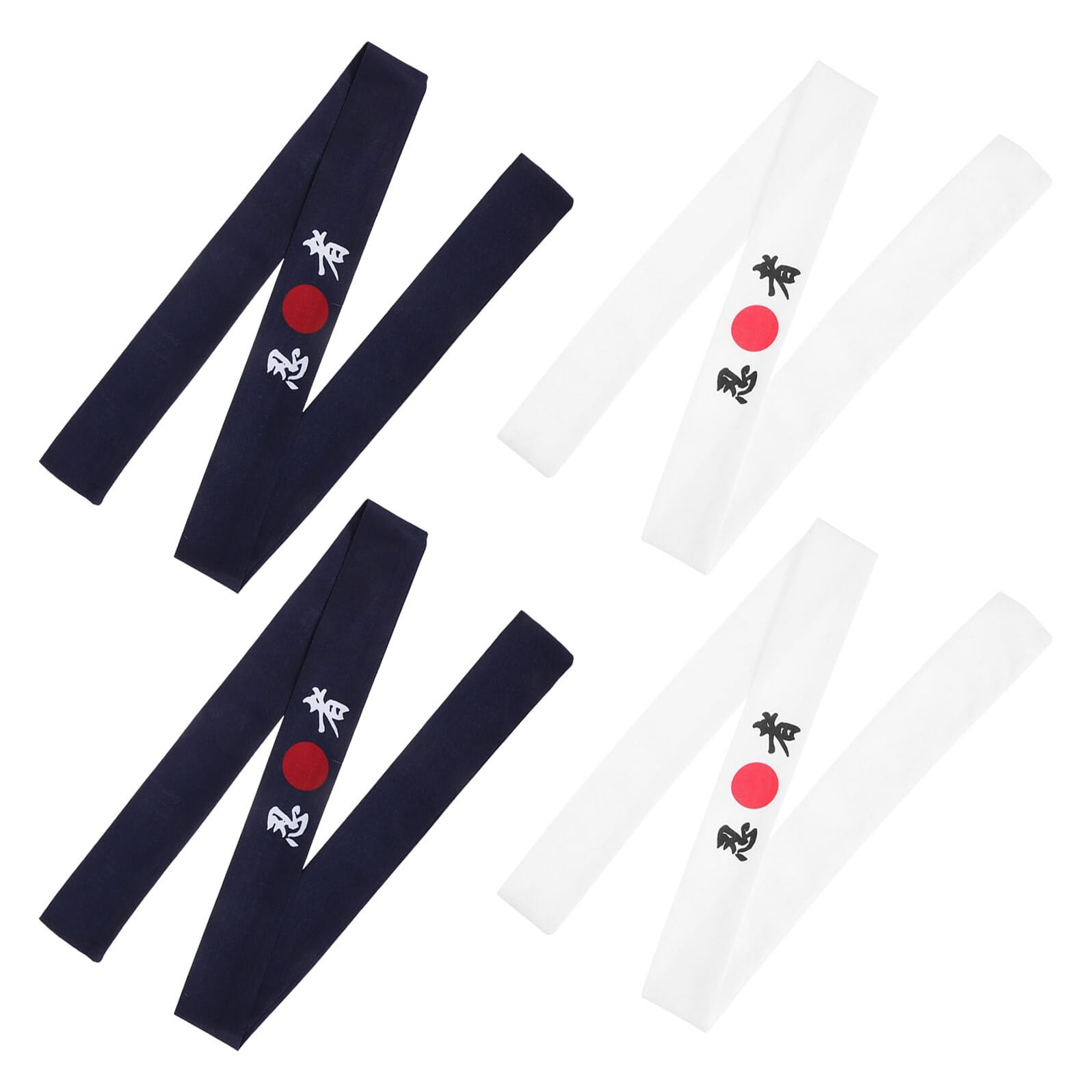 Disfraz de chef japonés con diadema de chef ninja Healeved 8