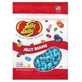 Jelly Belly Berry Blue Jelly Beans - 1 Pound (16 Ounces) Resealable Bag - Genuine, Official, Straight from the Source