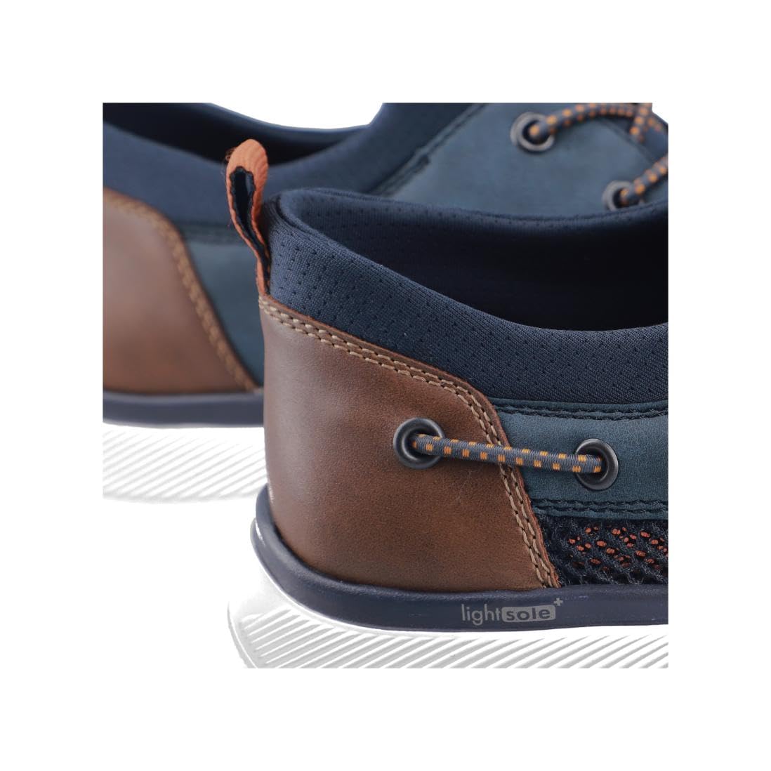 Rieker Slipper Weite G + blau