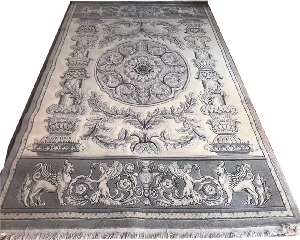 2X3M Decorated European Pattern in Living Room and Study Handmade 100 Wool Carpet