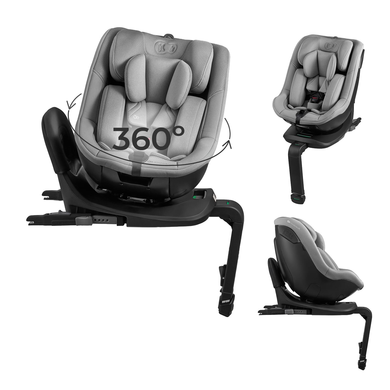 Kinderkraft I-GUARD I-SIZE Siège enfant Gris