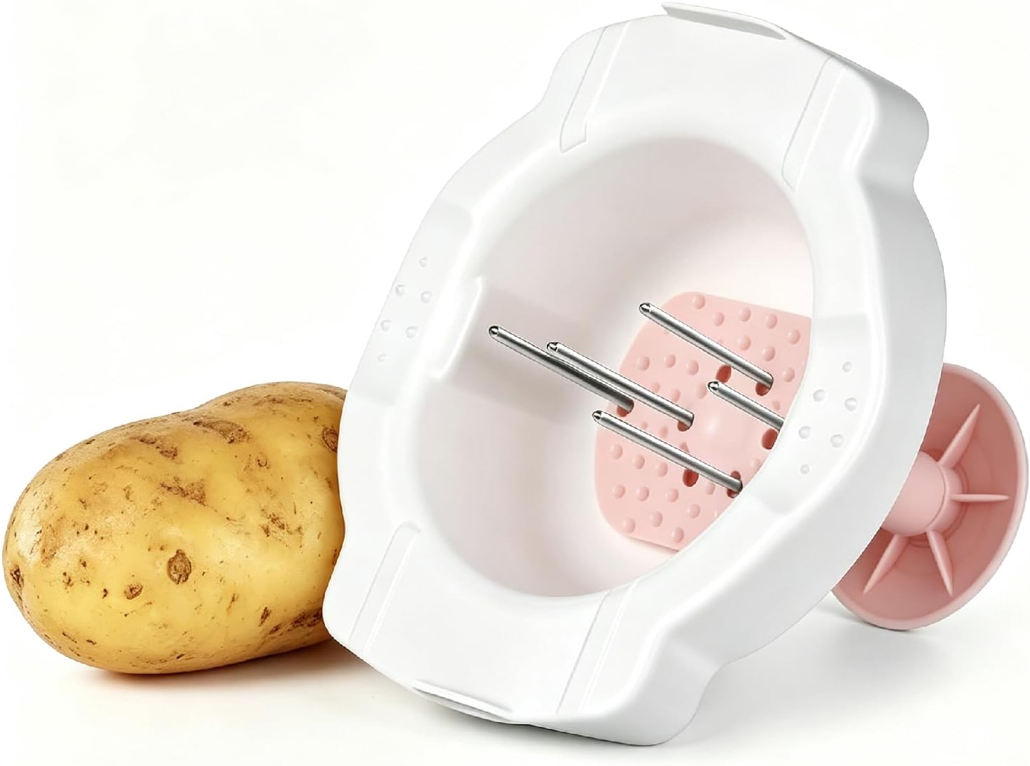 Kichvoe Mandoline Slicer Hand Guard Red Food Safety Finger Protector