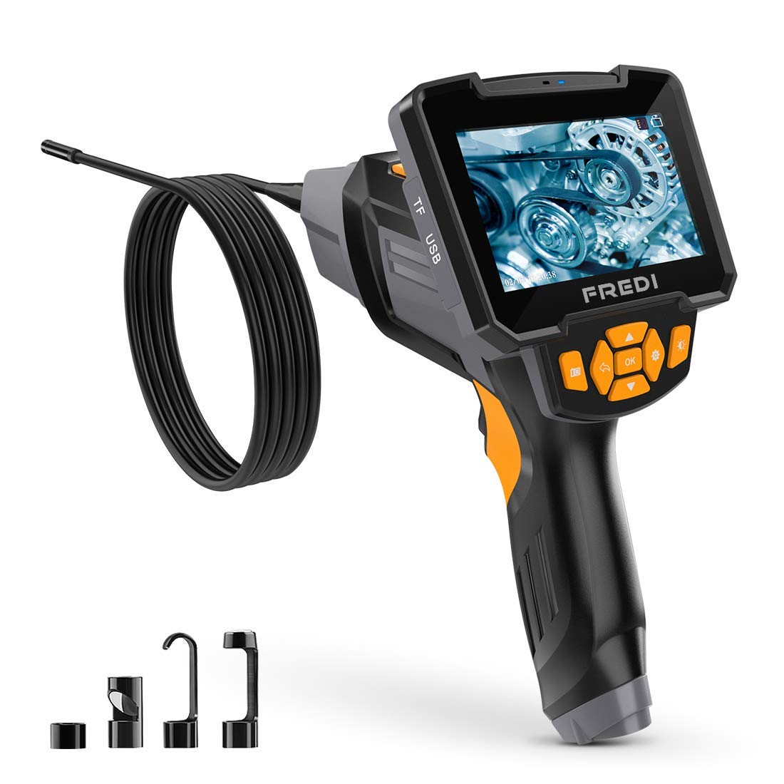 Industrial Endoscope 1080P WiFi Inspection Screen LCD Color Screen