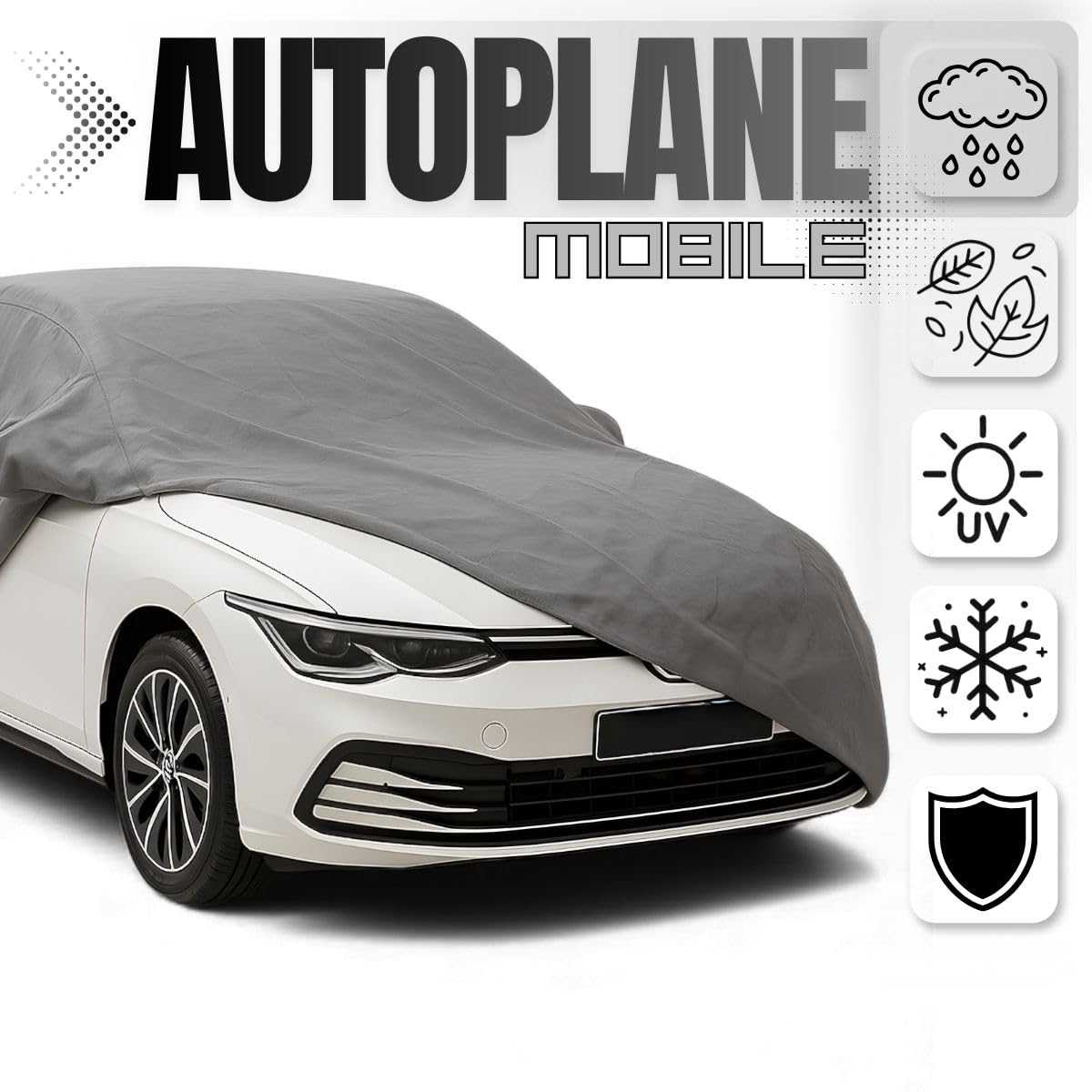 Z4L Premium Autoplane passend für Civic VII, VIII Bj. 2000- / 2006-2012 atmungsaktiv 4-Schicht Outdoor Schutz