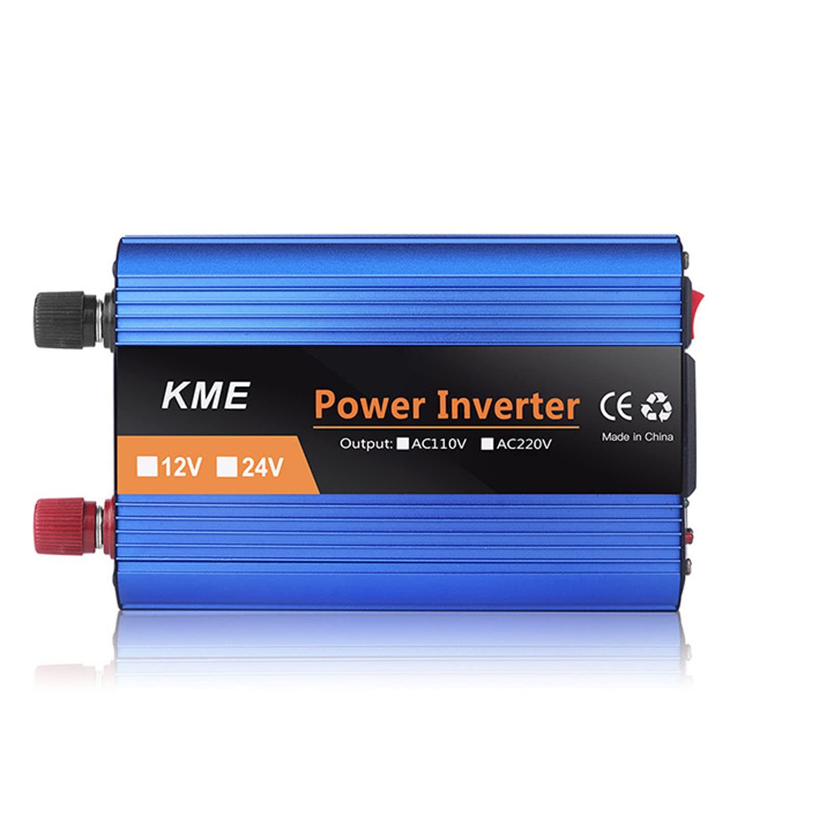 600W Inversor de Corriente Coche Onda modificada12 V / 24 V /36V /48V DC a 220V/230V Power Inverter Transformador de Convertidor Digital con 1 EU Toma Y Puertos USB (600W,12V)