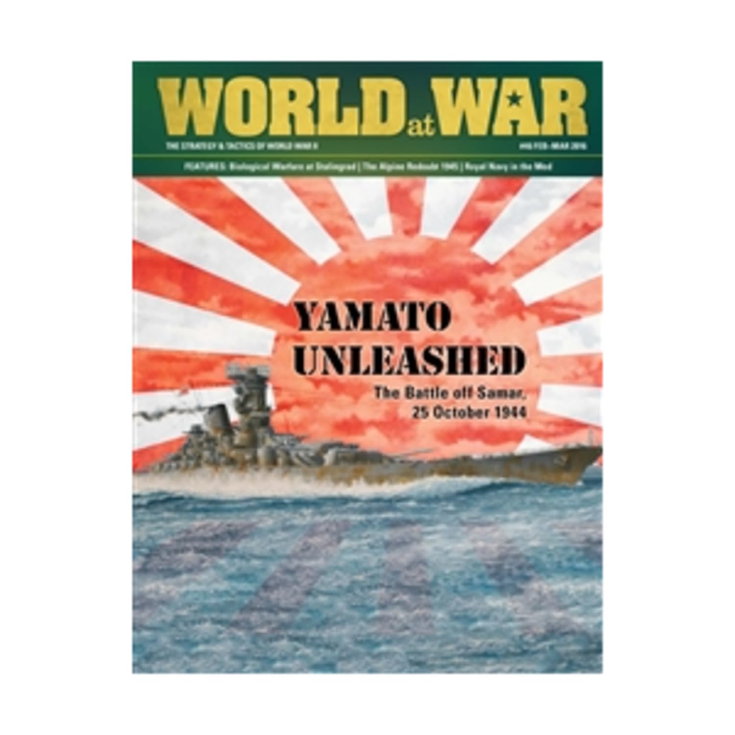 DG: World at War Magazine, Issue # 2, with the Solomons Campaign Board Game 2nd Edition