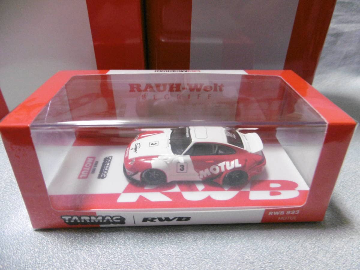 Amazon | 未使用品 TARMAC WORKS 1/64 MOTUL RWB 993 MOTUL