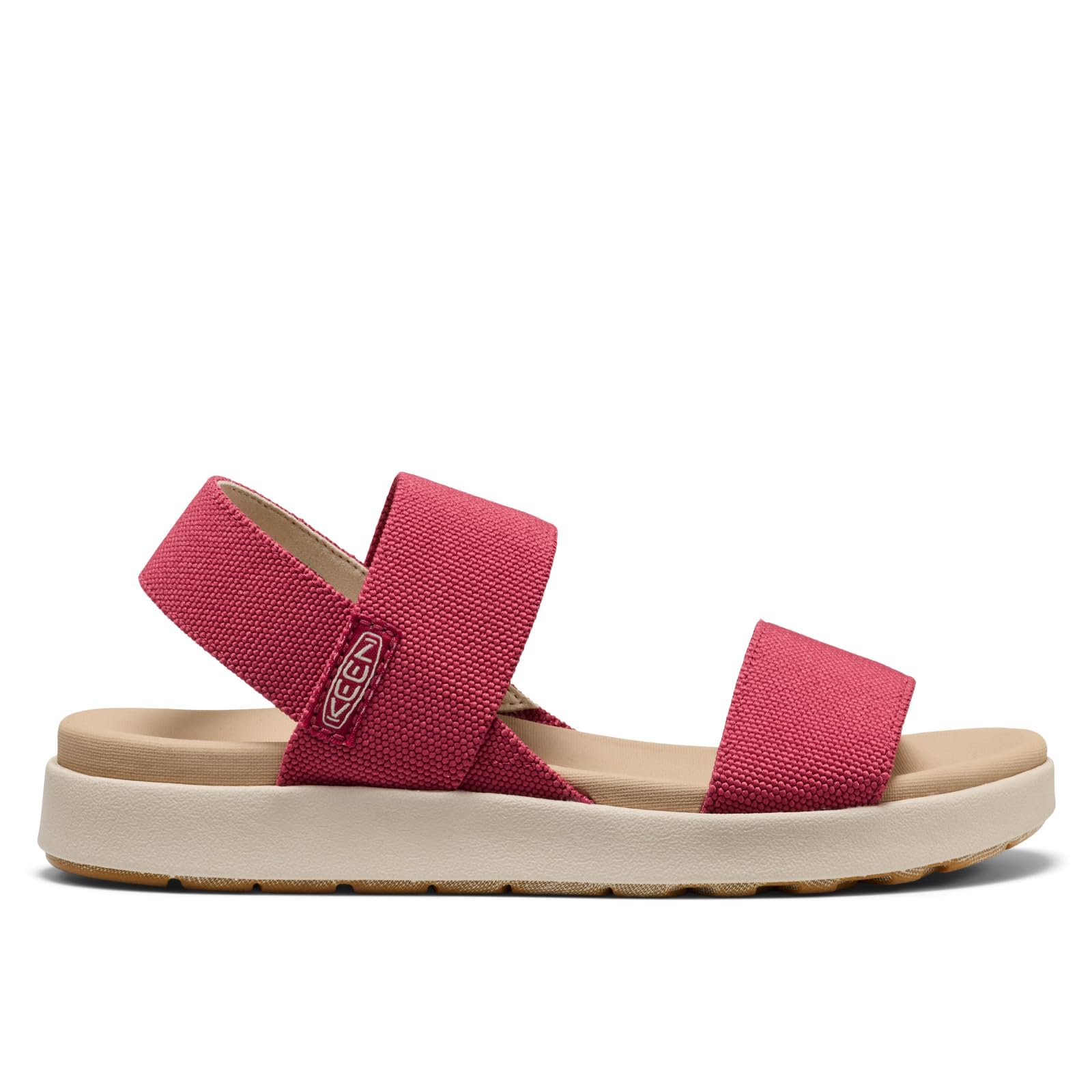 KEEN Damskie sandały na koturnie Elle Backstrap, granat/brzozowe, 36 UK, Granat brzozowy, 39 EU