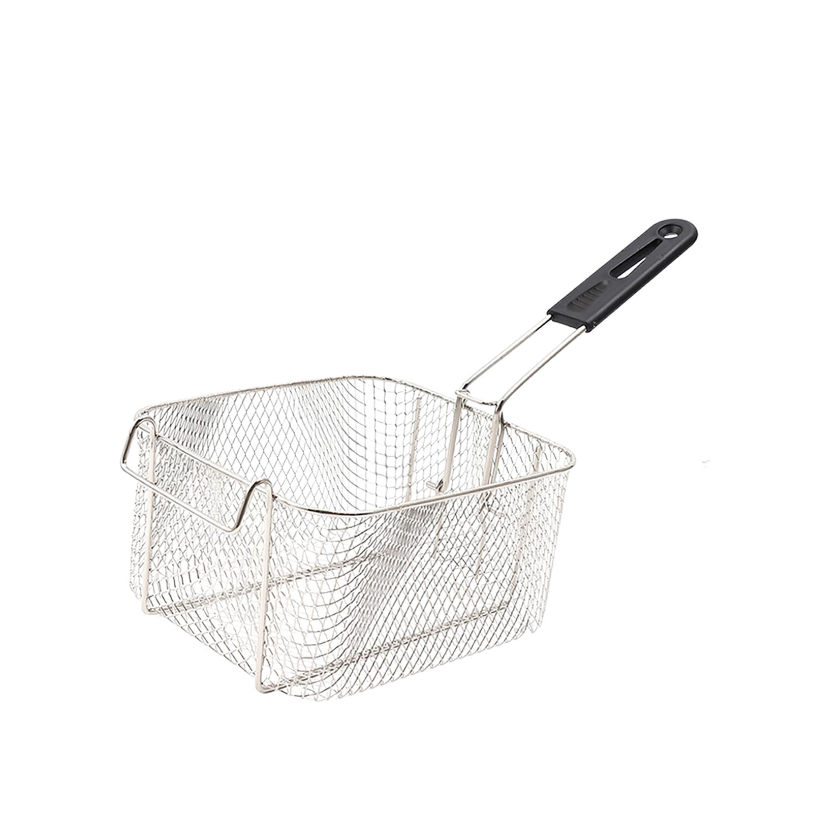APGLSXY Space Saving Folding Stainless Steel Meshes Basket Stainless Steel Strainer Basket Great for High Temperature Cooking Rustless Fry