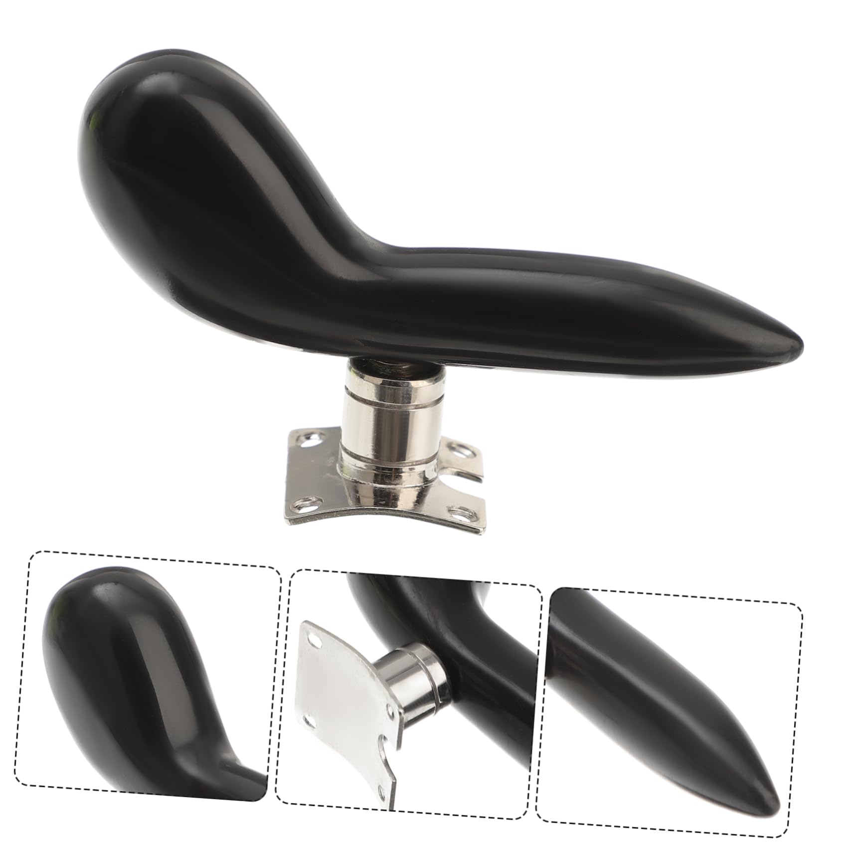 ifundom Coussinet de Poignet Noir en ABS et Métal Accessoire Professionnel pour Soulager la Force du Bras des Musiciens pour Basson Base Ergonomique
