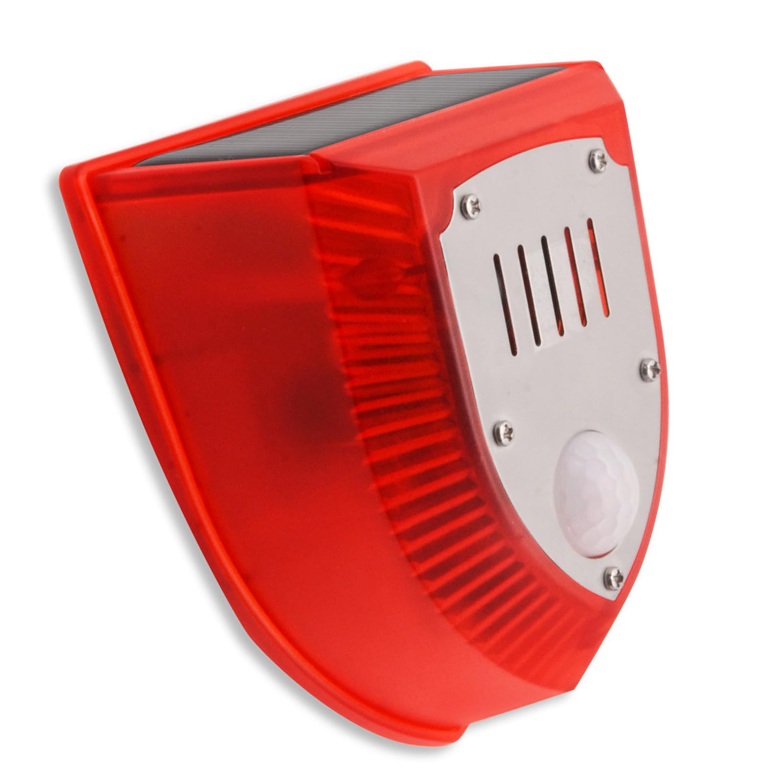 Body Detection Alarm with Solar Power 129dB Loud Sound for Theft Outdoor Motion Sensors