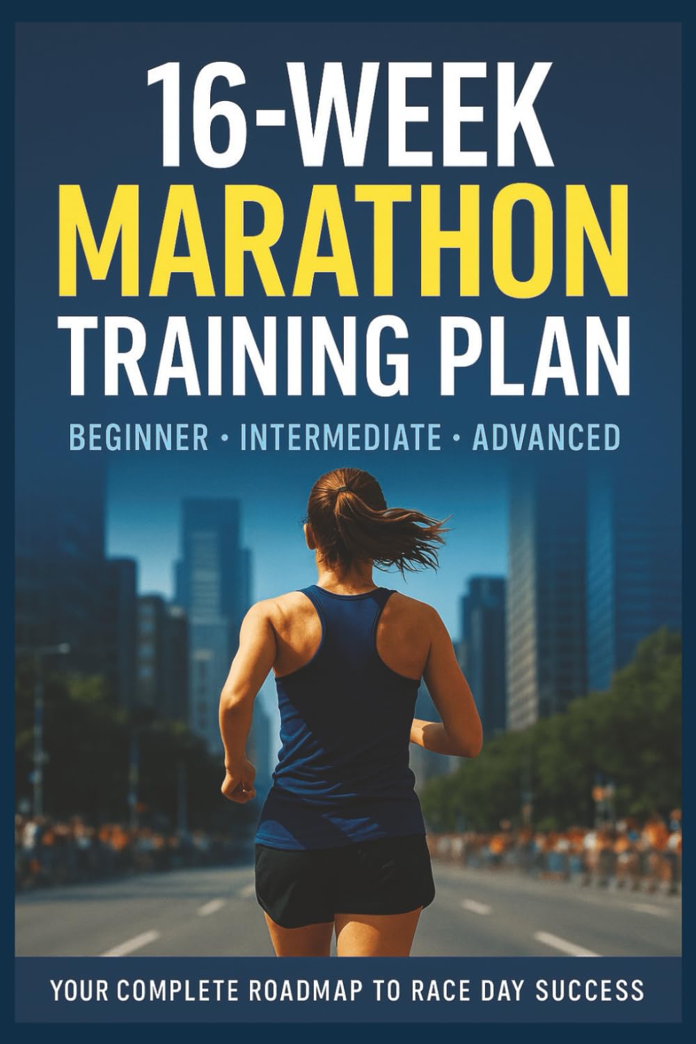 16-Week Marathon Training Plan & Log Book: A Simple, Effective Marathon Training System