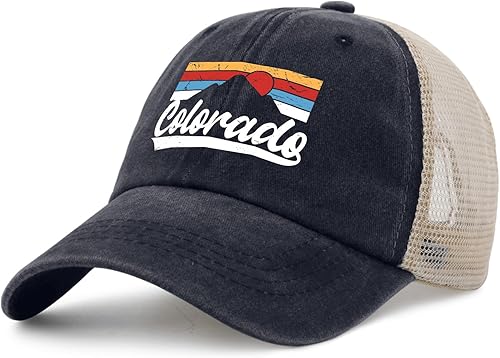 Miniatura 2 de Sefgaen Gorra Colorado Mountains Gorra Mujer Dad Sombreros con Sombrero de Diseño