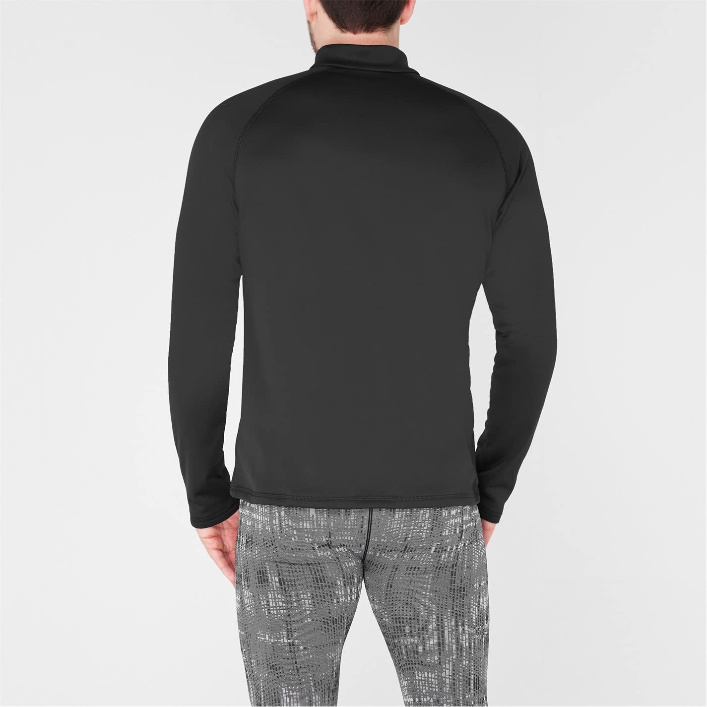 Odlo Uomo Maglia a Maniche Lunghe con Zip BESSO