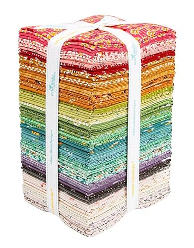 Gentler Times Fabric Collection by Lori Holt of Bee in My Bonnet and It’s Sew Emma | Riley Blake Designs | Precuts, Kits & Notions for Quilting, Sewing & Home Décor (Fat Quarter Bundle)