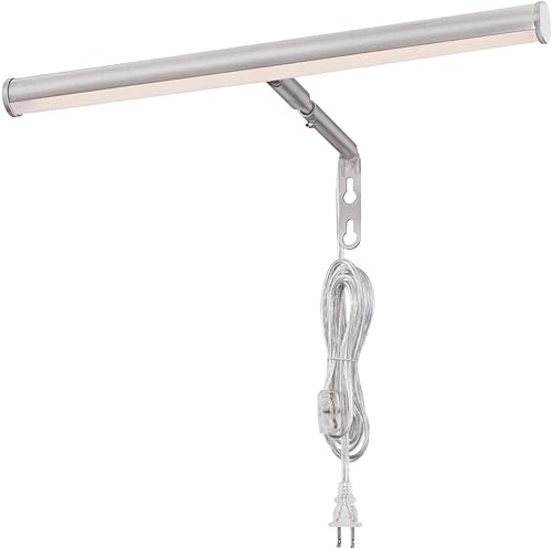 Westinghouse 7501100 - Luz LED ajustable de 14 pulgadas, 4 W, acabado de níquel cepillado, 3000 K