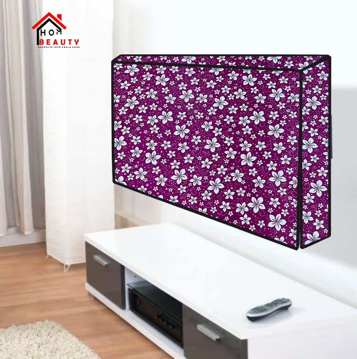 Image of HOMBEAUTY TV Cover Weatherproof and Waterproof | Smart Shield Screen Protector for Outside and Inside | Cover for Moving | Display Protectors (40 in, HH02)