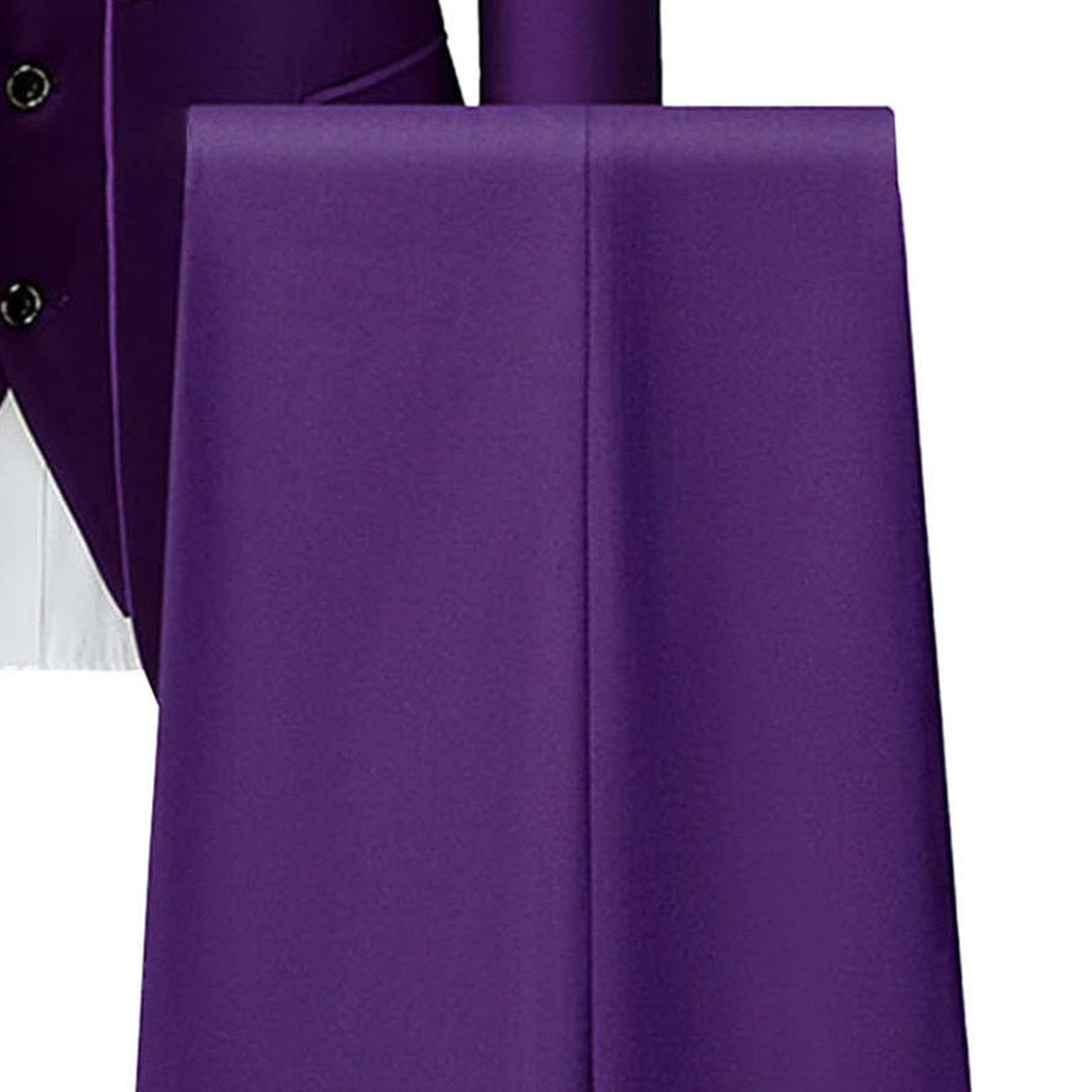 Uomo 3 pezzi Set Vestito Colore Solido Abito Business Giacca con Pantaloni Set Abito da Sfera Festa di Nozze per gli Uomini