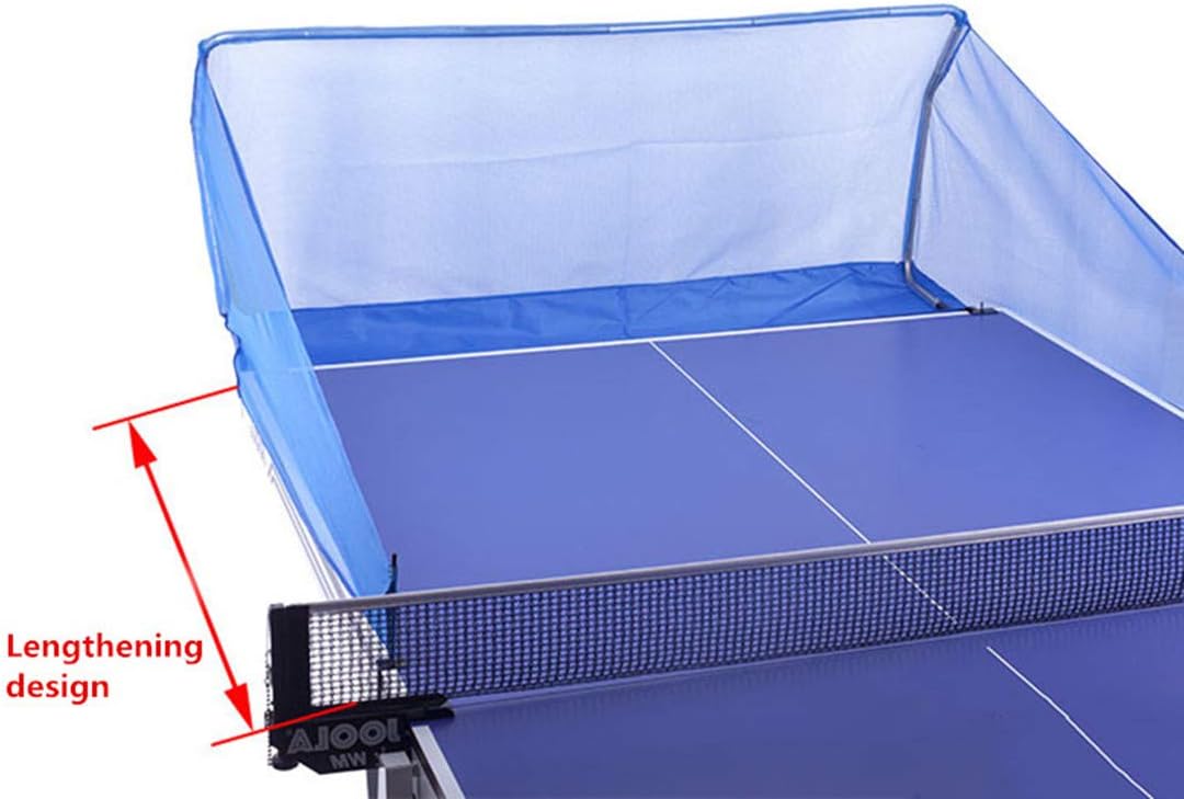 T-king Table Tennis Ball Catch Net - Ping Pong Ball Collecting Net Portable Table Tennis Training Tool