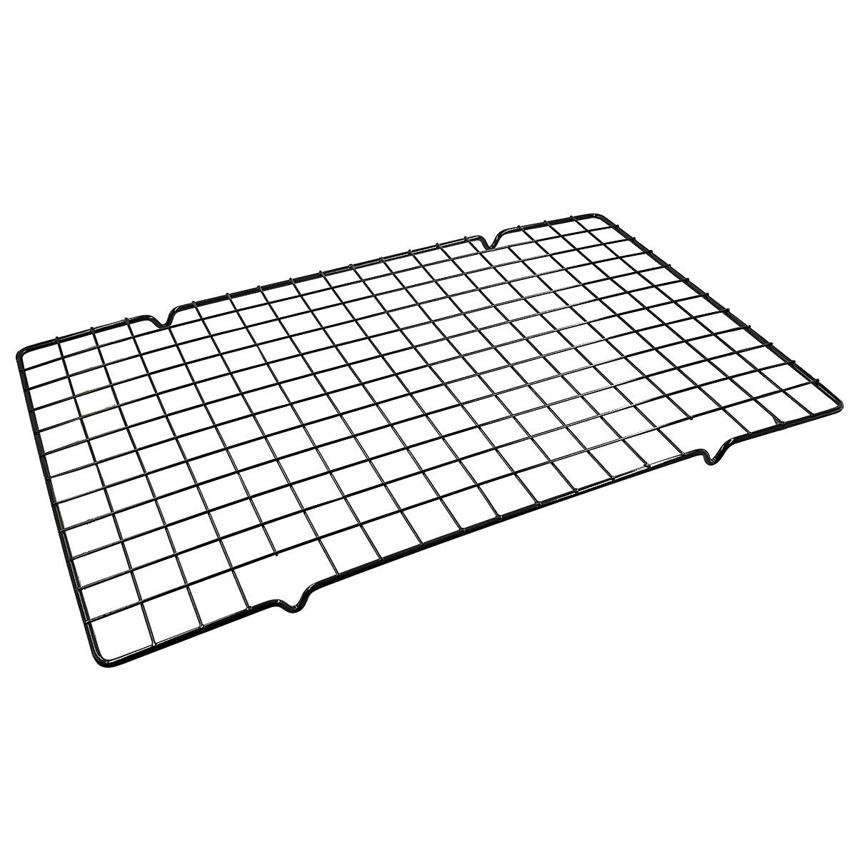 ® Paquete de 2 estantes de refrigeración resistentes para hornear, apilar, estante de alambre de acero inoxidable de 10 x 16 pulgadas para enfriar, secar 9