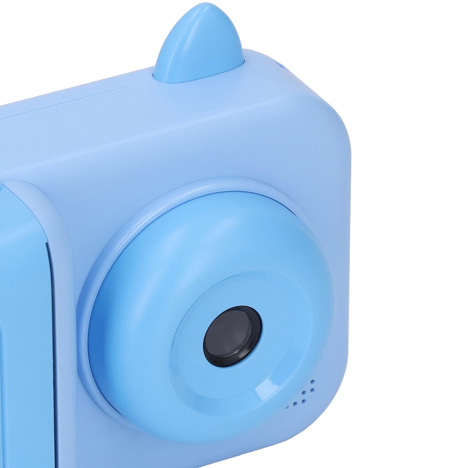 Cámara de Fotos para niños, 2.4 Pulgadas Pantalla 1080P HD Enfoque automático Cámara de Fotos Digital de Carga USB de impresión instantánea de la cámara para los niños (Blue)