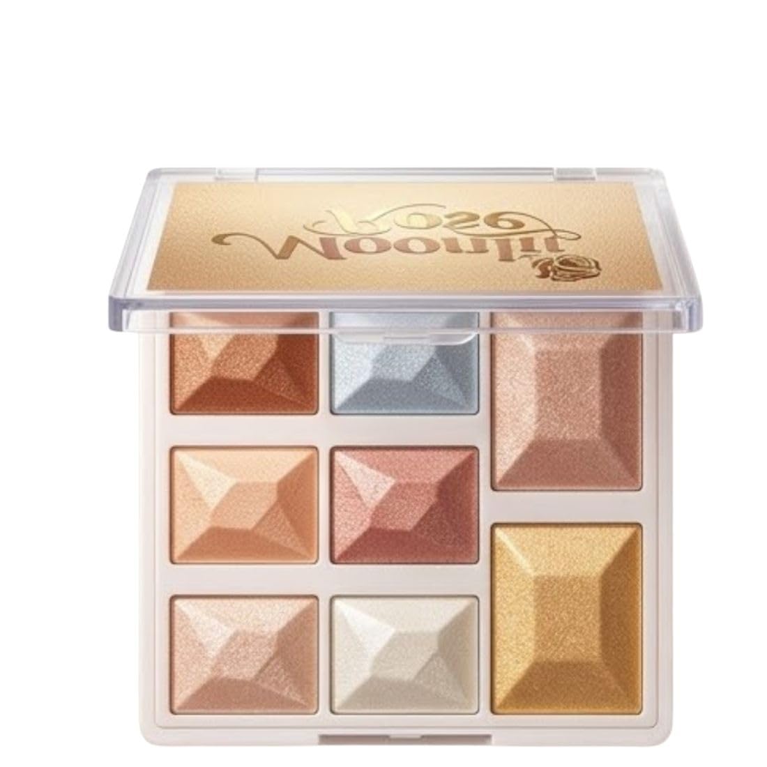 8Colour Moonlit Rose Shimmer Highlighter Multicolour Pack of 1-image-7