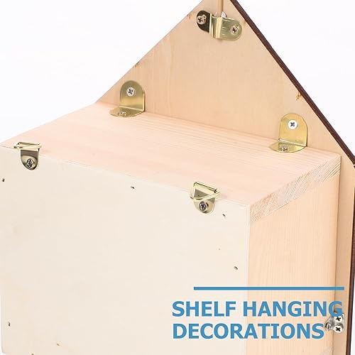 Miniatura 3 de Abaodam 1 unidad de teatro cabina de pared para niños, estantes de pared, decoraciones de la casa, decoraciones para salas de almacenamiento de