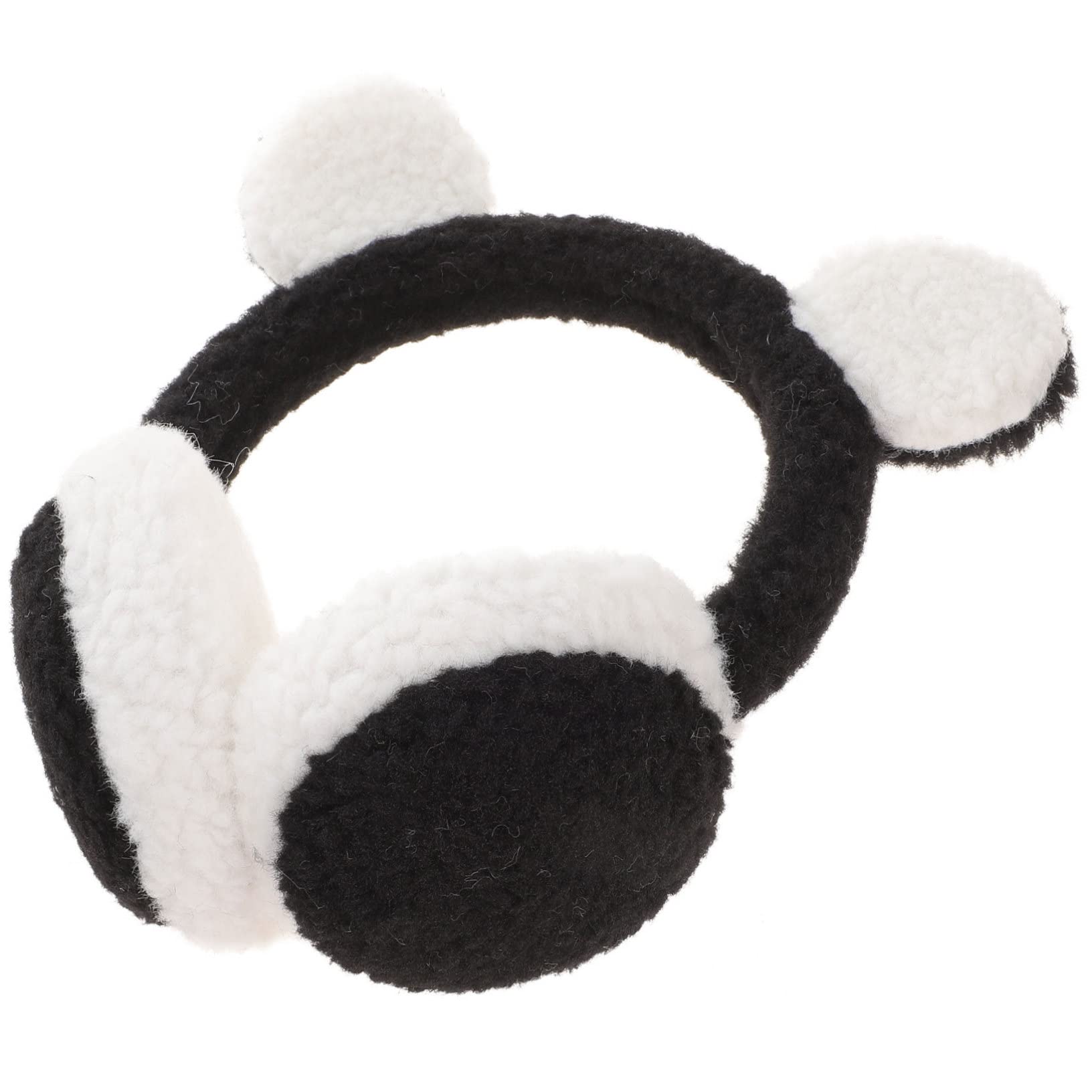 WOFASHPURET Plush Girl Earmuff Warm Ear Cover Winter Girl Earmuff Plush Headband Warm Cover